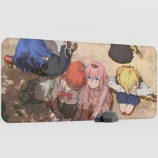 mousepad bastir Bocchi The Rock! Anime Mousepad V2 - 90X40 Xxl Gaming Mouse Pad Fare Altlığı