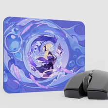mousepad bastir Fischl Genshin Impact Anime Oyuncu V2 - 22X18 Gaming Mouse Pad Fare Altlığı