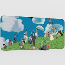 mousepad bastir Miyazaki Anime Mousepad V2 - 90X40 Xxl Gaming Mouse Pad Fare Altlığı