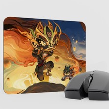 mousepad bastir Gaming Genshin Impact Anime Oyuncu V5 - 22X18 Gaming Mouse Pad Fare Altlığı