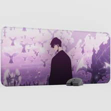 mousepad bastir Solo Leveling Anime Mousepad V5 - 90X40 Xxl Gaming Mouse Pad Fare Altlığı