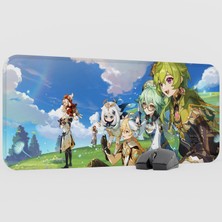 mousepad bastir Sucrose Genshin Impact Anime Oyuncu V5 - 70X30 Xl Gaming Mouse Pad Fare Altlığı