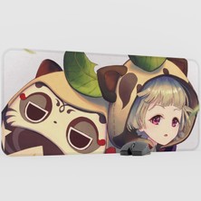 mousepad bastir Sayu Genshin Impact Anime Oyuncu V4 - 90X40 Xxl Gaming Mouse Pad Fare Altlığı