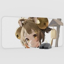 mousepad bastir Yaoyao Genshin Impact Anime Oyuncu V4 - 70X30 Xl Gaming Mouse Pad Fare Altlığı