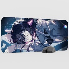 mousepad bastir Columbina (Damselette) Genshin Impact Anime Oyuncu V5 - 70X30 Xl Gaming Mouse Pad Fare Altlığı