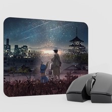 mousepad bastir Ateşböceklerinin Mezarı Grave Of The Fireflies Anime Mousepad V4 - 22X18 Gaming Mouse Pad Fare Altlığı