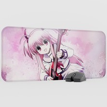 mousepad bastir Angel Beats Anime Mousepad V4 - 70X30 Xl Gaming Mouse Pad Fare Altlığı