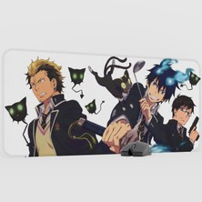 mousepad bastir Ao No Exorcist Anime Mousepad V5 - 90X40 Xxl Gaming Mouse Pad Fare Altlığı
