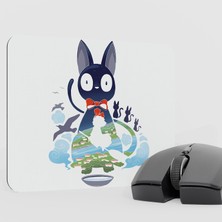 mousepad bastir Kiki's Delivery Service Anime Mousepad V2 - 22X18 Gaming Mouse Pad Fare Altlığı