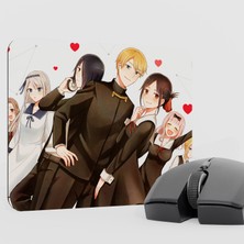 mousepad bastir Kaguya Sama Anime Mousepad V4 - 22X18 Gaming Mouse Pad Fare Altlığı