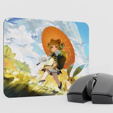 mousepad bastir Yaoyao Genshin Impact Anime Oyuncu V5 - 22X18 Gaming Mouse Pad Fare Altlığı