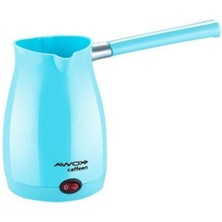İsmiyle Al Caffeen  Mavi  Elektrikli Cezve  Türk Kahvesi  Makinesi  Plastik   Çift Ağız   0.4lt - 5