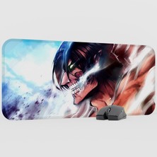 mousepad bastir Attack On Titan Anime Mousepad V4 - 70X30 Xl Gaming Mouse Pad Fare Altlığı