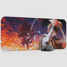 mousepad bastir Bungou Stray Dogs Anime Mousepad V4 - 70X30 Xl Gaming Mouse Pad Fare Altlığı