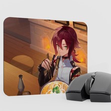 mousepad bastir Heizou Genshin Impact Anime Oyuncu V3 - 22X18 Gaming Mouse Pad Fare Altlığı