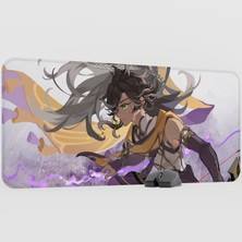 mousepad bastir Sethos Genshin Impact Anime Oyuncu V3 - 90X40 Xxl Gaming Mouse Pad Fare Altlığı