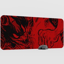 mousepad bastir Devilman: Crybaby Anime Mousepad V1 - 90X40 Xxl Gaming Mouse Pad Fare Altlığı