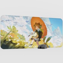 mousepad bastir Yaoyao Genshin Impact Anime Oyuncu V5 - 90X40 Xxl Gaming Mouse Pad Fare Altlığı