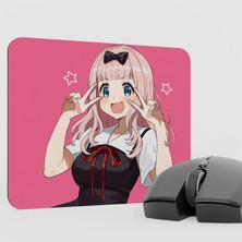 mousepad bastir Kaguya Sama Anime Mousepad V5 - 22X18 Gaming Mouse Pad Fare Altlığı