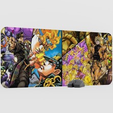 mousepad bastir Jojo's Bizzare Adventure Anime Mousepad V4 - 90X40 Xxl Gaming Mouse Pad Fare Altlığı