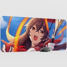 mousepad bastir Amber Genshin Impact Anime Oyuncu V2 - 90X40 Xxl Gaming Mouse Pad Fare Altlığı