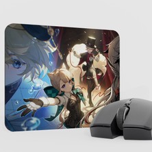 mousepad bastir Lynette Genshin Impact Anime Oyuncu V2 - 22X18 Gaming Mouse Pad Fare Altlığı