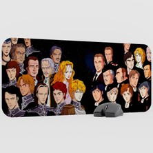 mousepad bastir Ginga Eiyuu Densetsu Anime Mousepad V4 - 70X30 Xl Gaming Mouse Pad Fare Altlığı