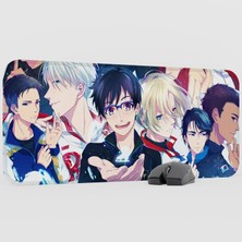 mousepad bastir Yuri On Ice Anime Mousepad V4 - 70X30 Xl Gaming Mouse Pad Fare Altlığı
