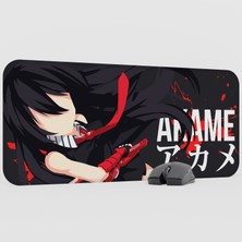 mousepad bastir Akame Ga Kill! Anime Mousepad V5 - 70X30 Xl Gaming Mouse Pad Fare Altlığı