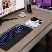 mousepad bastir Angel Beats Anime Mousepad V1 - 22X18 Gaming Mouse Pad Fare Altlığı