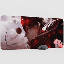 mousepad bastir Black Clover Anime Mousepad V2 - 90X40 Xxl Gaming Mouse Pad Fare Altlığı