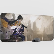 mousepad bastir Sethos Genshin Impact Anime Oyuncu V1 - 90X40 Xxl Gaming Mouse Pad Fare Altlığı
