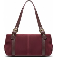 Nova Bordo - Gold Takılı Süet Çanta