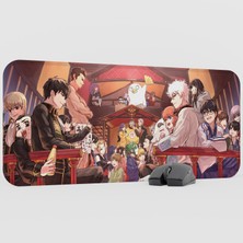mousepad bastir Gintama Anime Mousepad V1 - 70X30 Xl Gaming Mouse Pad Fare Altlığı