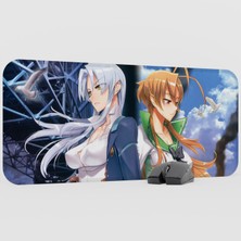 mousepad bastir Highschool Of The Dead Anime Mousepad V3 - 70X30 Xl Gaming Mouse Pad Fare Altlığı