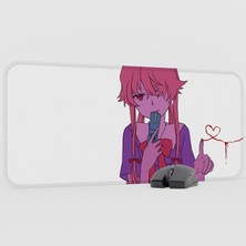 mousepad bastir Mirai Nikki Anime Mousepad V5 - 70X30 Xl Gaming Mouse Pad Fare Altlığı