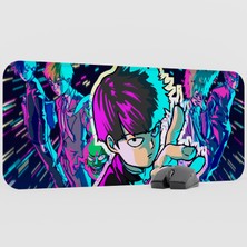 mousepad bastir Mob Psycho 100 Anime Mousepad V4 - 70X30 Xl Gaming Mouse Pad Fare Altlığı