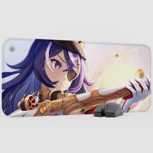 mousepad bastir Chevreuse Genshin Impact Anime Oyuncu V3 - 70X30 Xl Gaming Mouse Pad Fare Altlığı