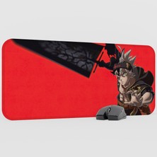 mousepad bastir Black Clover Anime Mousepad V5 - 70X30 Xl Gaming Mouse Pad Fare Altlığı