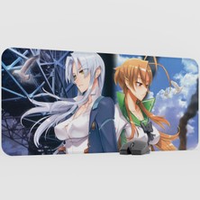 mousepad bastir Highschool Of The Dead Anime Mousepad V3 - 90X40 Xxl Gaming Mouse Pad Fare Altlığı
