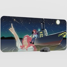 mousepad bastir Ponyo Anime Mousepad V4 - 90X40 Xxl Gaming Mouse Pad Fare Altlığı