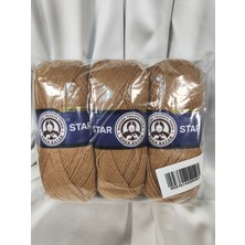 Ören Bayan Star Kahverengi El Örgü Ipi (3 Adet) - Renk: 099