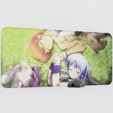 mousepad bastir Angel Beats Anime Mousepad V5 - 90X40 Xxl Gaming Mouse Pad Fare Altlığı