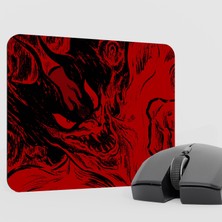 mousepad bastir Devilman: Crybaby Anime Mousepad V1 - 22X18 Gaming Mouse Pad Fare Altlığı