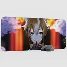 mousepad bastir Gorou Genshin Impact Anime Oyuncu V2 - 70X30 Xl Gaming Mouse Pad Fare Altlığı