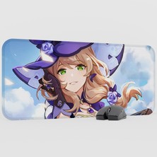 mousepad bastir Lisa Genshin Impact Anime Oyuncu V3 - 70X30 Xl Gaming Mouse Pad Fare Altlığı