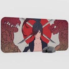 mousepad bastir Dororo Anime Mousepad V1 - 70X30 Xl Gaming Mouse Pad Fare Altlığı