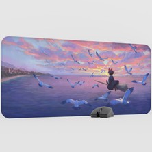 mousepad bastir Kiki's Delivery Service Anime Mousepad V5 - 90X40 Xxl Gaming Mouse Pad Fare Altlığı