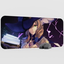 mousepad bastir Lisa Genshin Impact Anime Oyuncu V4 - 70X30 Xl Gaming Mouse Pad Fare Altlığı