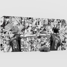 mousepad bastir Haikyuu Anime Mousepad V2 - 90X40 Xxl Gaming Mouse Pad Fare Altlığı